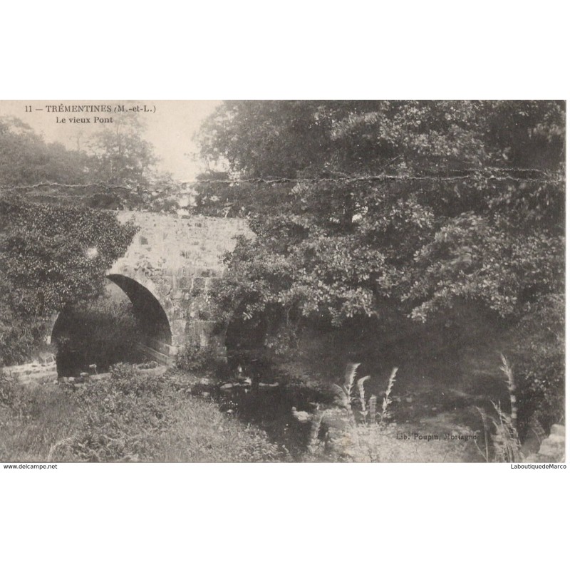 49 - Trémentines - Le vieux pont - Dos Divisé