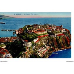 Monaco - Le Rocher - Dos...