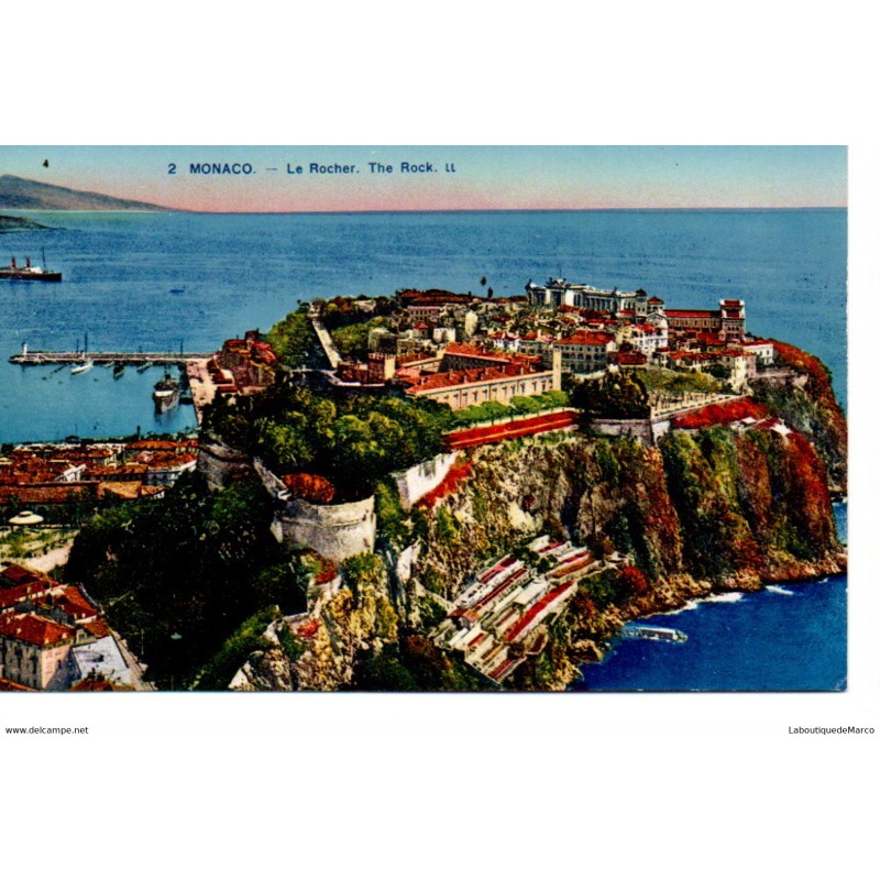 Monaco - Le Rocher - Dos Divisé