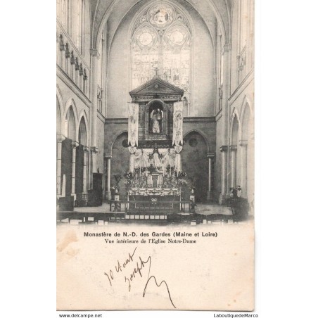 49 - Monastère de N.D des Gardes - Dos Divisé