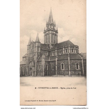50 - Sourdeval-la-Barre - Eglise (côté sud) - Dos Divisé