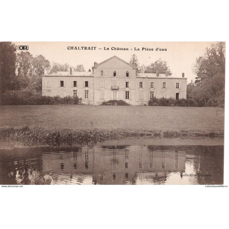 51 - Chaltrait - Le Château - Dos Divisé
