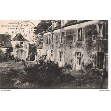 56 - Morbihan - Le Manoir de Kerglas - Dos Divisé