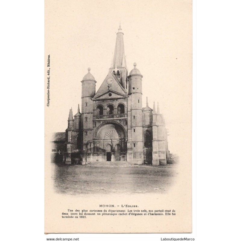 56 - Mohon - L'Eglise - Dos Divisé