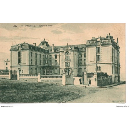 62 - Wimereux - Splendid Hôtel - Dos Divisé