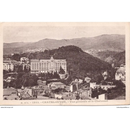 63 - Chatelguyon - Vue Générale - Dos Divisé