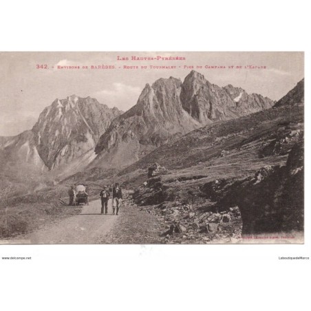 65 - Barèges - Route du Tourmalet - Dos Divisé