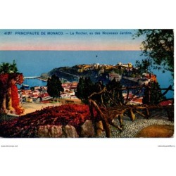 Monaco - Le Rocher, vu des...
