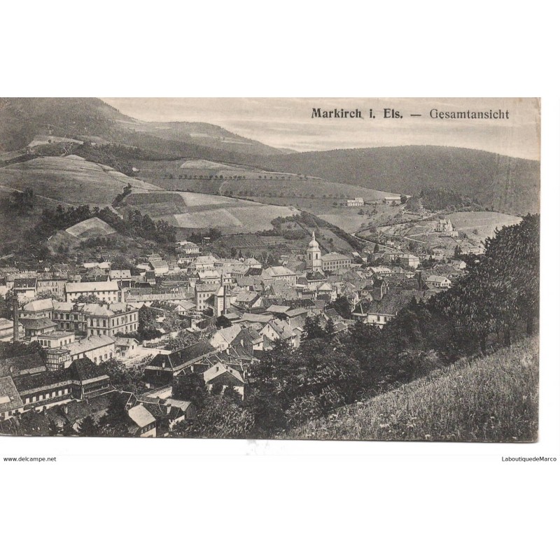 67 - Sainte-Marie-aux-Mines - Vue Générale - Dos Divisé