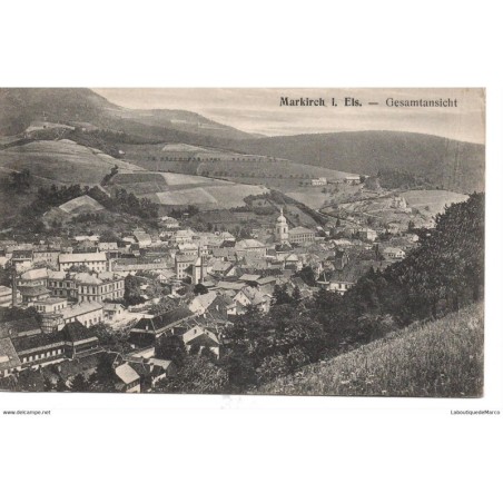 67 - Sainte-Marie-aux-Mines - Vue Générale - Dos Divisé
