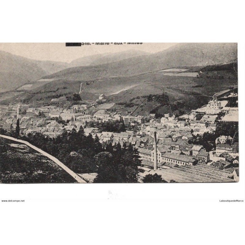 67 - Sainte-Marie-aux-Mines - Vue d'ensemble - Dos Divisé