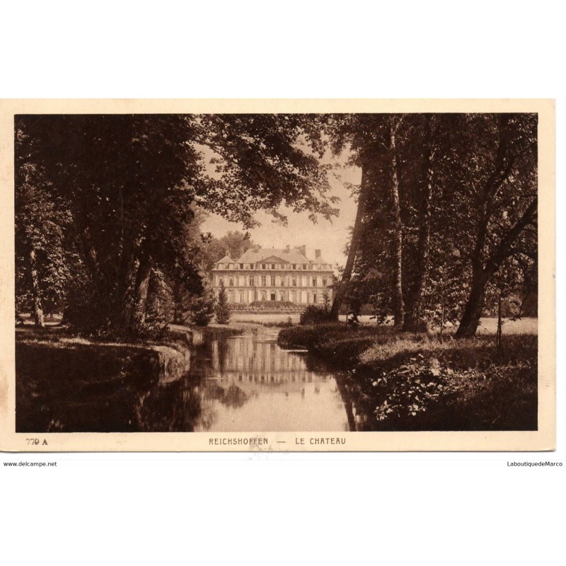 67 - Reichshoffen - Le Château - Dos Divisé