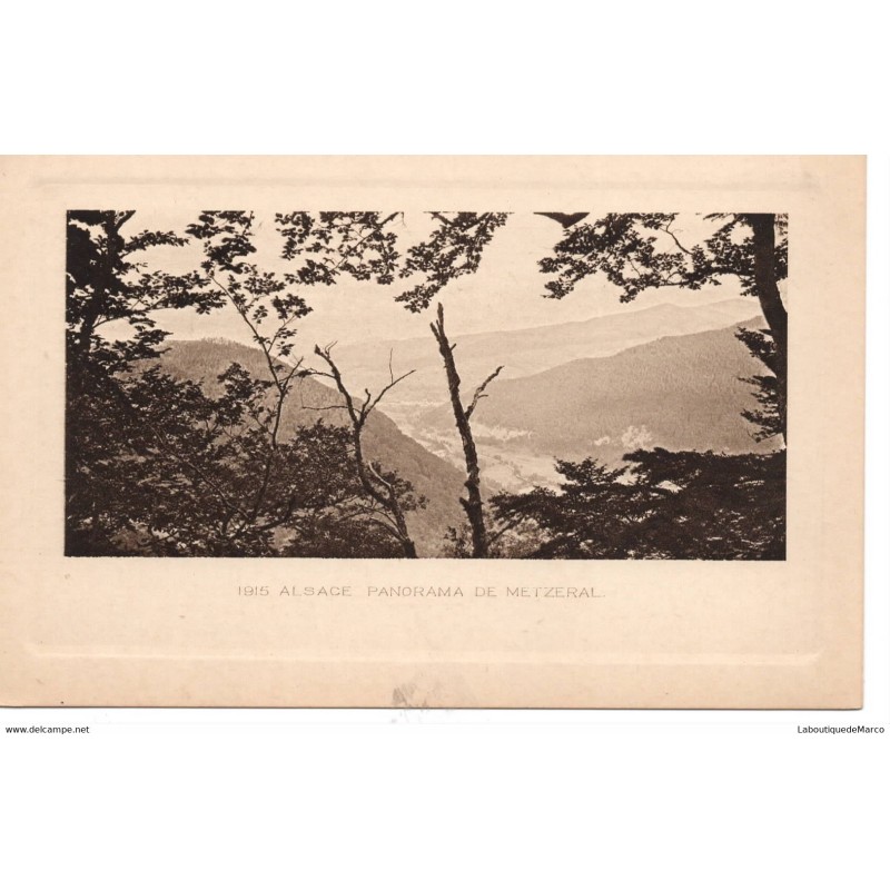 67 - Metzeral - Panorama - Dos Divisé