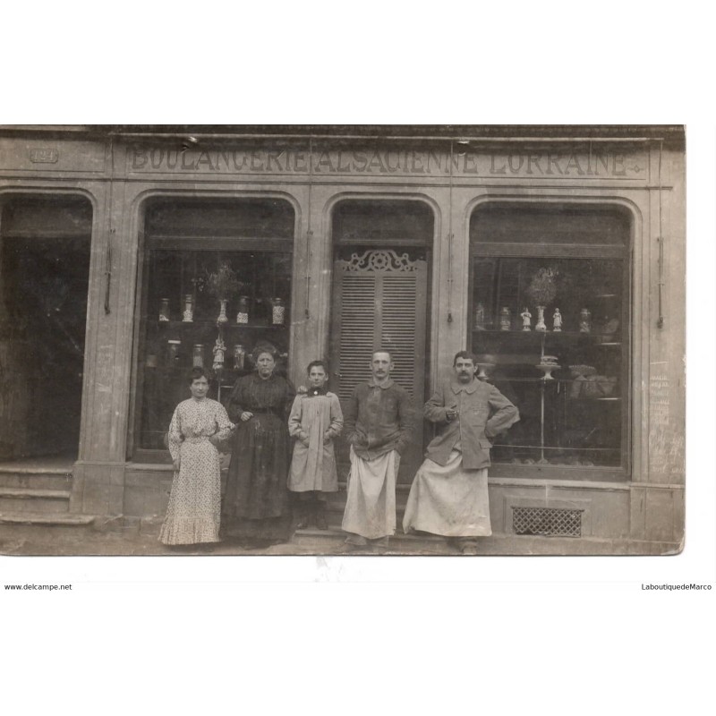 67 - Alsace - Une Boulangerie - Dos Divisé