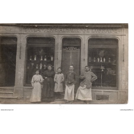 67 - Alsace - Une Boulangerie - Dos Divisé
