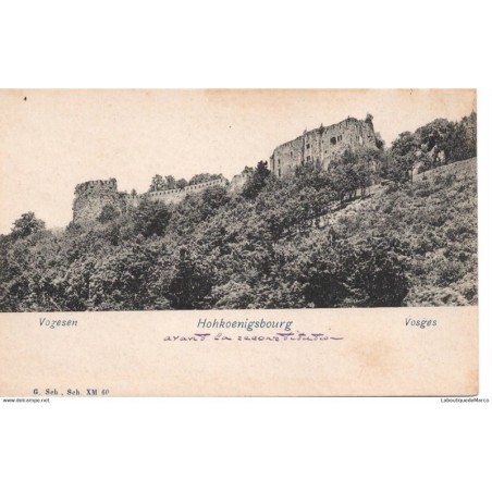 68 - Vosges - Haut-Koenigsbourg - Dos non Divisé