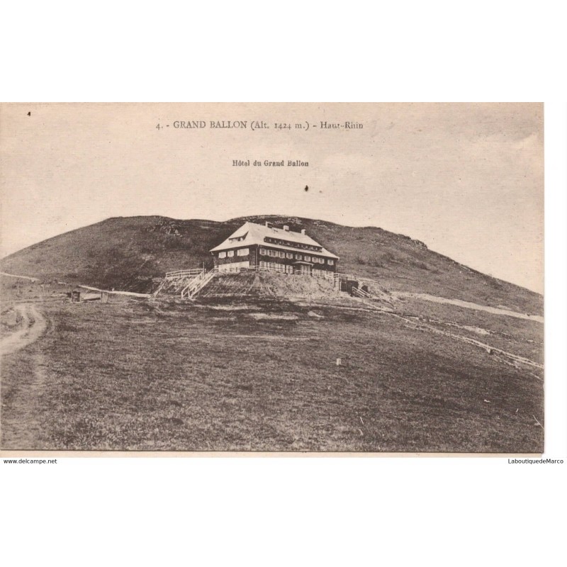 68 - Grand Ballon - L'Hôtel - Dos Divisé