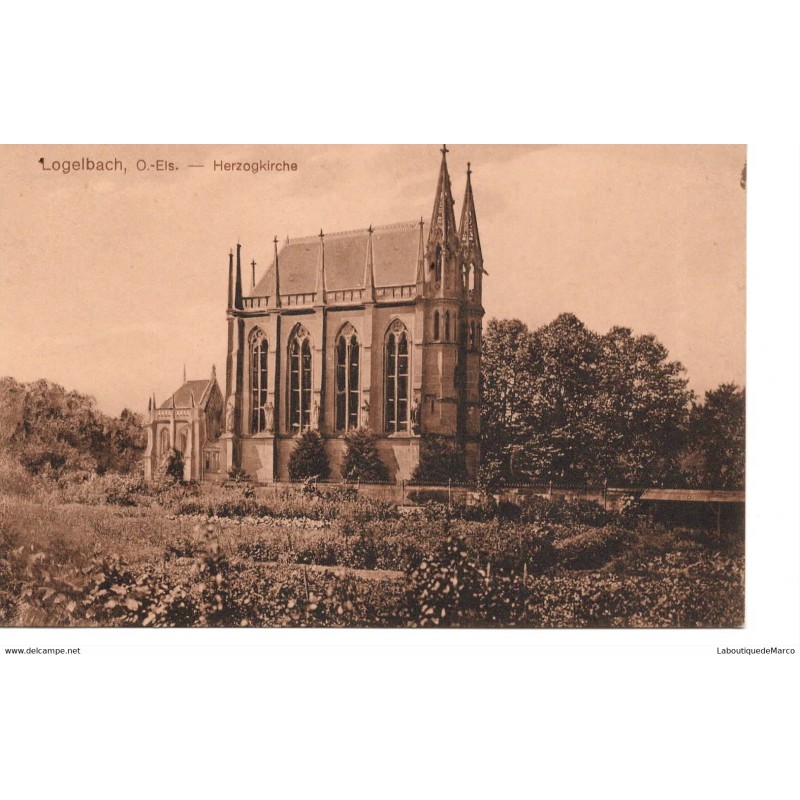 68 - Logelbach - L'Eglise - Dos Divisé