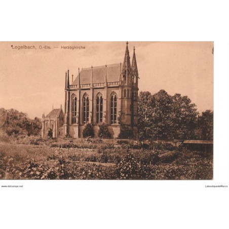 68 - Logelbach - L'Eglise - Dos Divisé