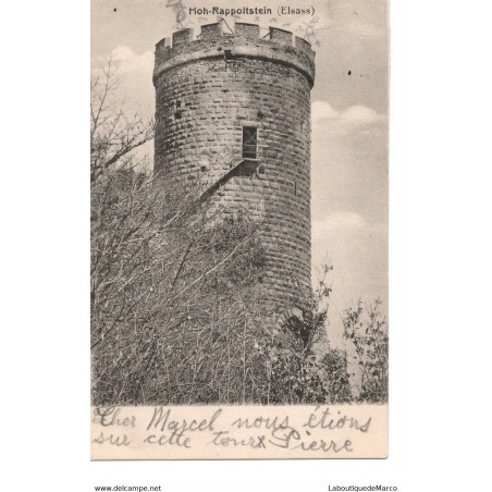 68 - Hoh-Rappoltstein - La Tour - Dos non Divisé