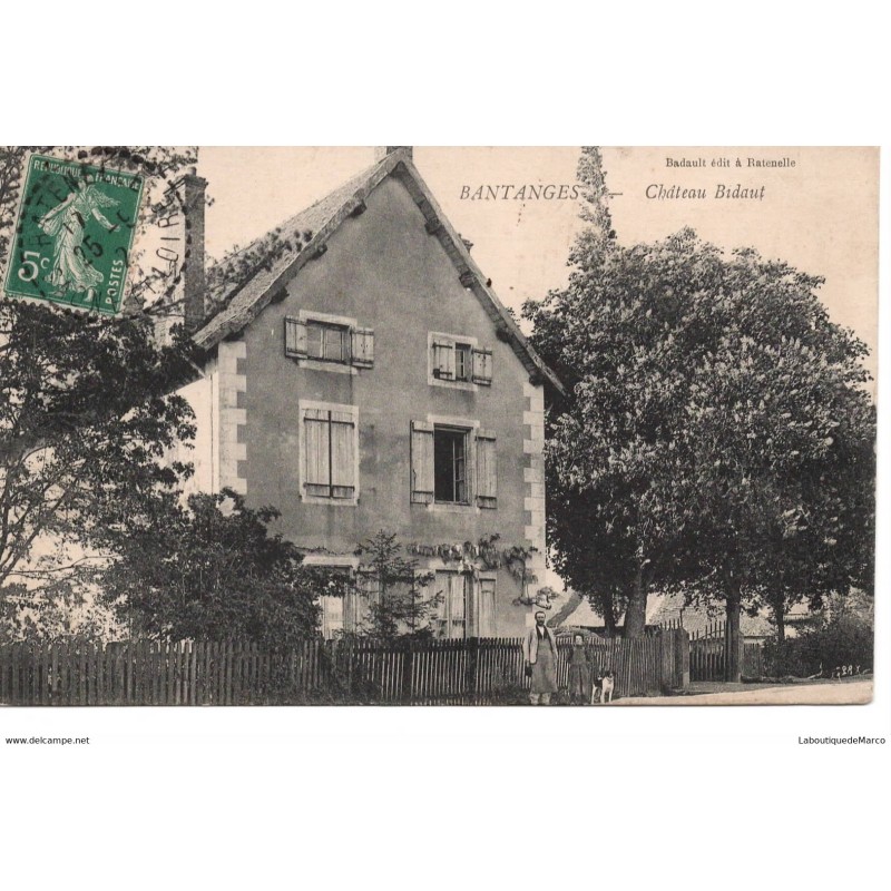 71 - Bantanges - Château Bidaut - Dos Divisé
