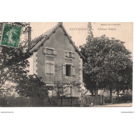 71 - Bantanges - Château Bidaut - Dos Divisé