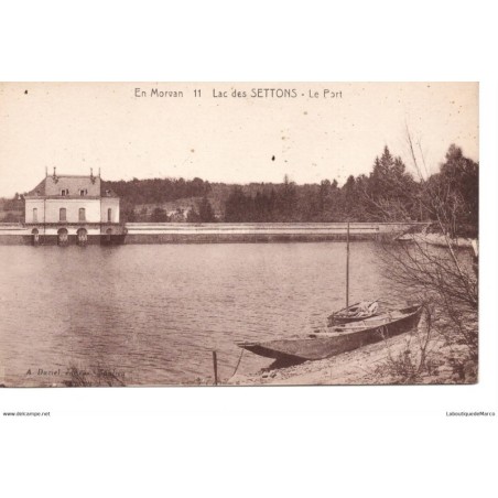 71 - Morvan - Lac des Settons - Le Port - Dos Divisé