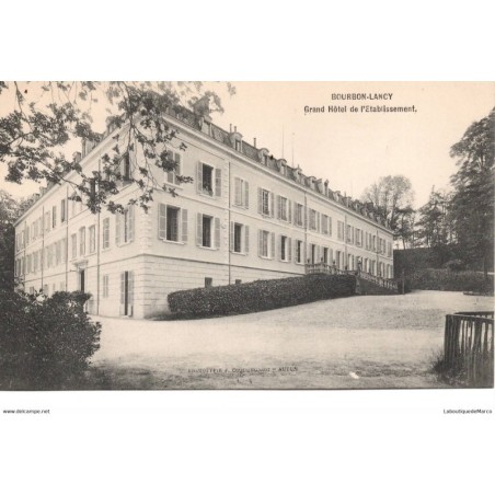 71 - Bourbon-Lancy - Grand Hôtel de l'Etablissement
