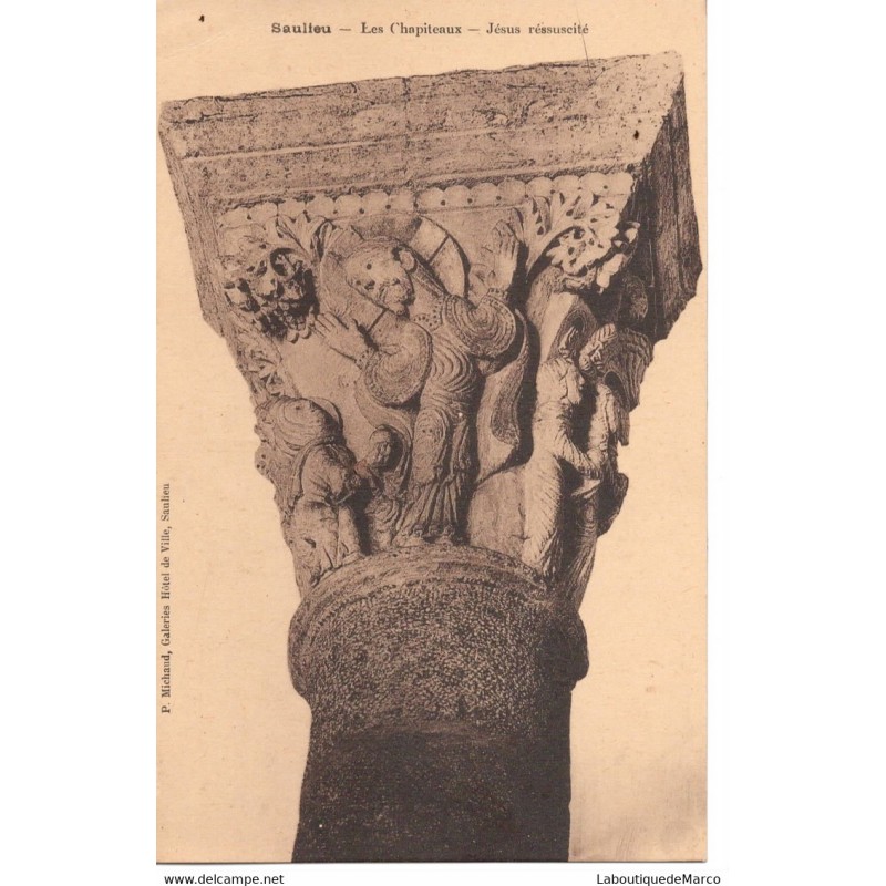 71 - Saulieu - Les Chapiteaux - Jésus réssucité - Dos Divisé