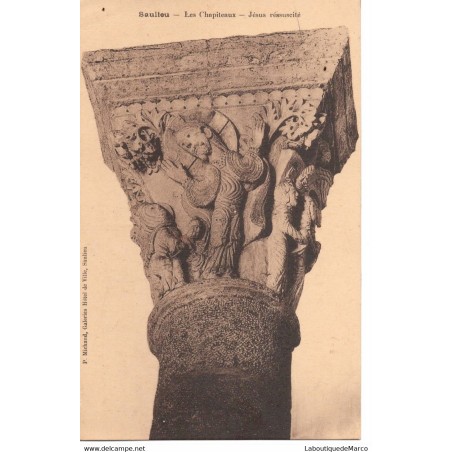 71 - Saulieu - Les Chapiteaux - Jésus réssucité - Dos Divisé
