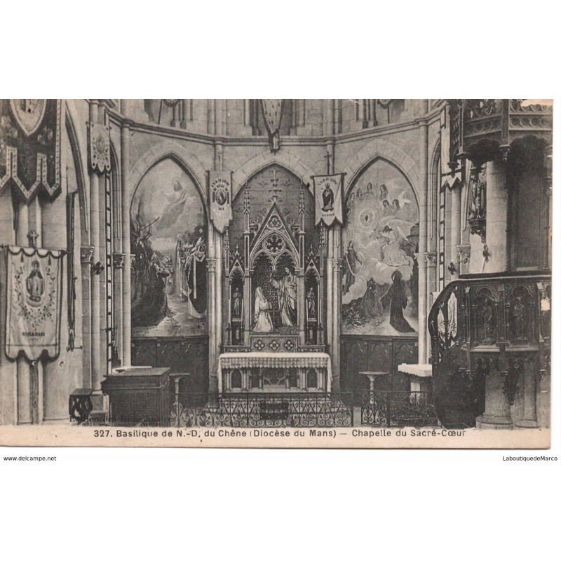 72 - Basilique de N.-D du Chêne - Chapelle du Sacré-C?ur - Dos Divisé