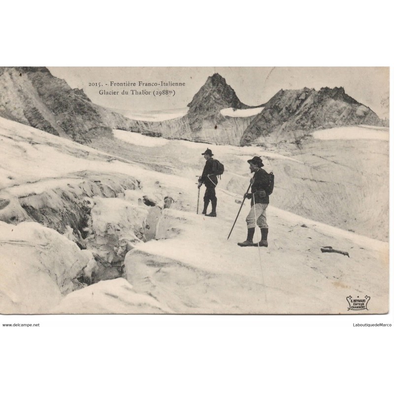 73 - Frontière Franco-Italienne - Glacier du Thabor - Dos Divisé