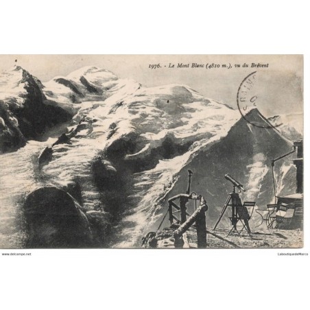 74 - Le Mont Blanc - Vu du Brévent - Dos Divisé