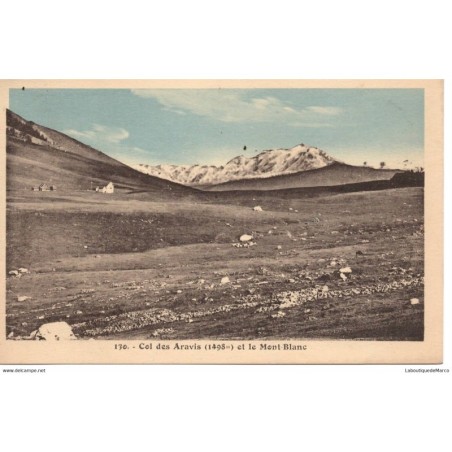 74 - Col des Aravis et le Mont-Blanc - Dos Divisé
