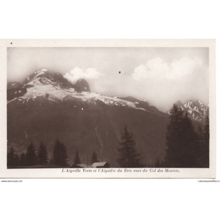 74 - L'Aiguille Verte et l'Aiguille du Dru - Dos Divisé