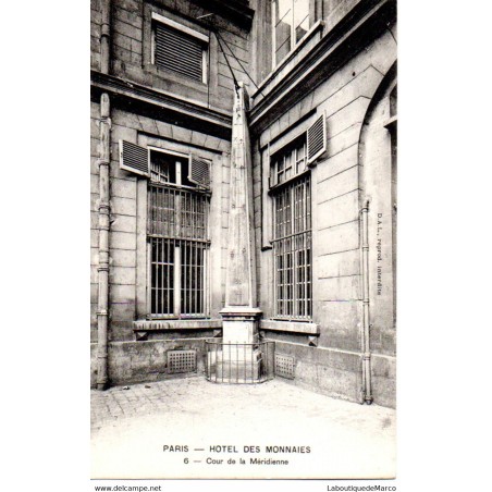 75 - Paris - Hôtel des Monnaies - Dos Divisé