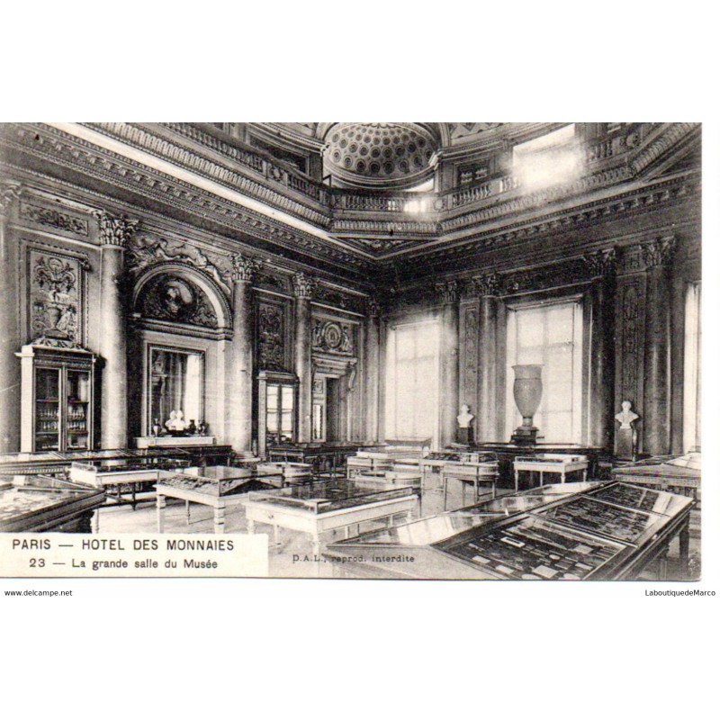 75 - Paris - Hôtel des Monnaies - Dos Divisé