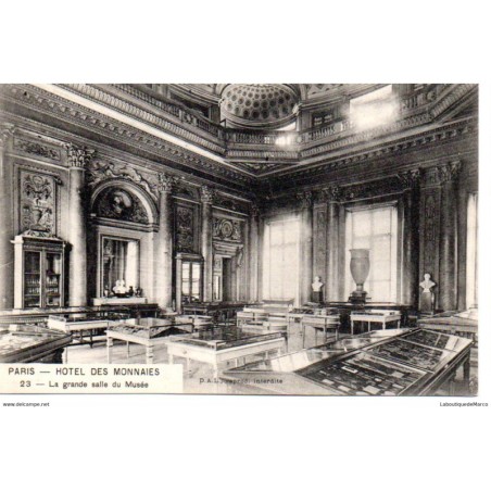 75 - Paris - Hôtel des Monnaies - Dos Divisé