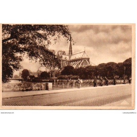 75 - Paris - Notre-Dame de Paris - Dos Divisé