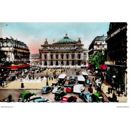 75 - Paris - L'Opéra - Dos Divisé