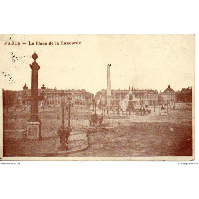 75 - Paris - Place de la Concorde - Dos Divisé