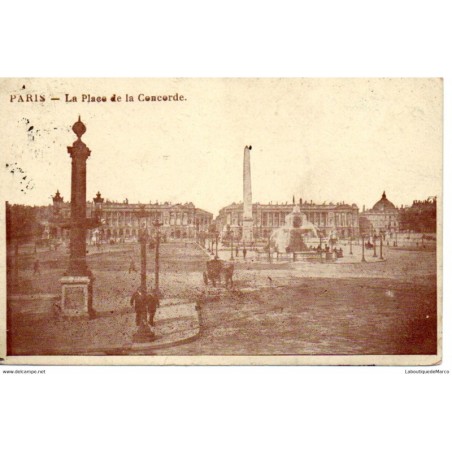 75 - Paris - Place de la Concorde - Dos Divisé