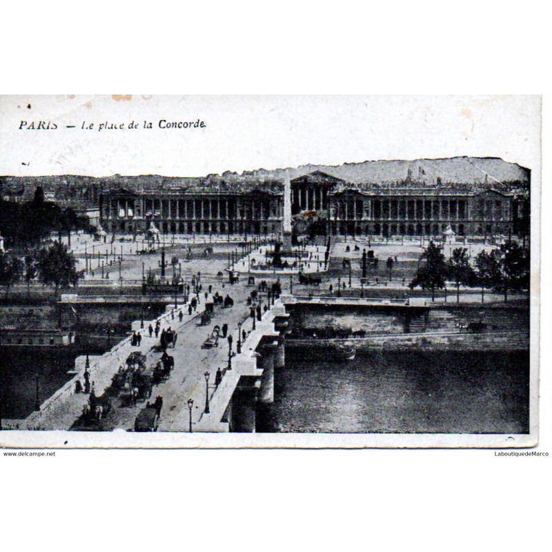75 - Paris - Place de la Concorde - Dos Divisé