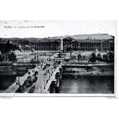 75 - Paris - Place de la Concorde - Dos Divisé