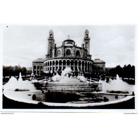 75 - Paris - Le Trocadéro - Dos Divisé