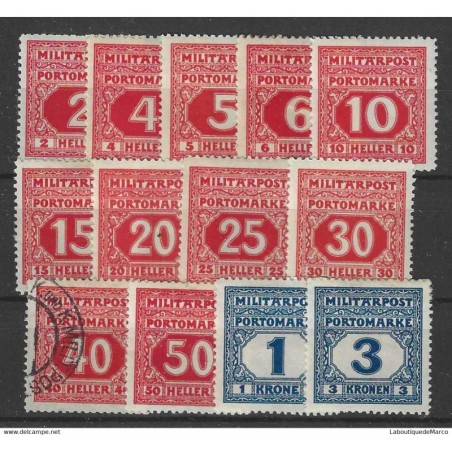 Bosnie Yvert et Tellier TT 14/26 Neuf avec charnière