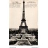 75 - Paris - La Tour Eiffel - Dos Divisé