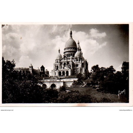 75 - Paris - Basilique du Sacré-Coeur de Montmartre - Dos Divisé
