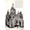 75 - Paris - Basilique du Sacré-Coeur de Montmartre - Dos Divisé