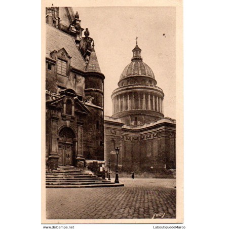 75 - Paris - L'Eglise St-Etienne-du-Mont - Dos Divisé